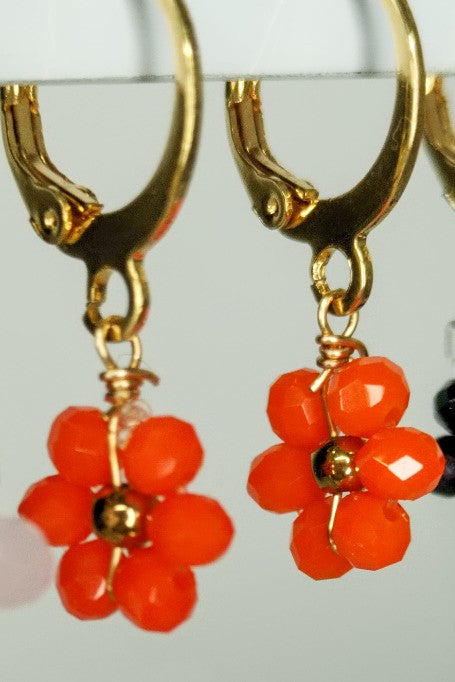 PENDIENTES FLOR