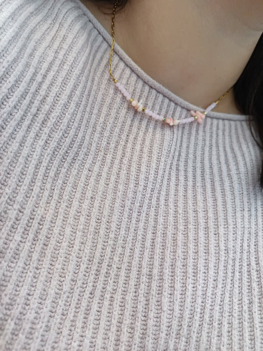 COLLAR CORAL ROSA -20%